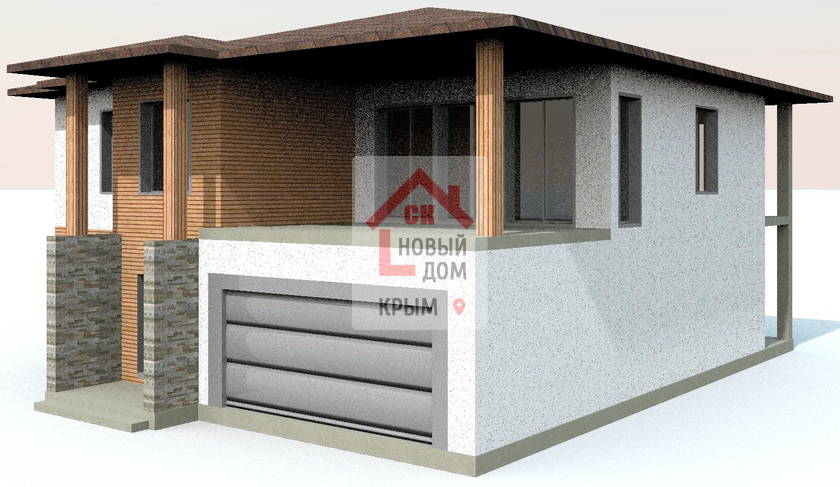 Проект НД-9471 коттедж ВИП класса 342 м.кв 5 спален