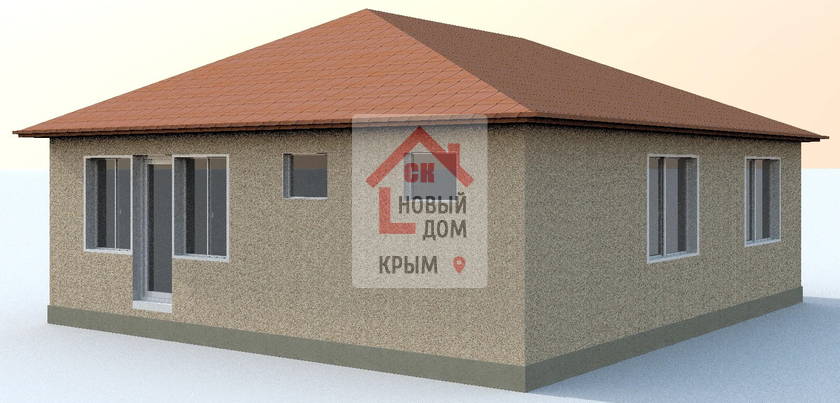 Проект НД-9416 дом 88 м.кв 9 на 9